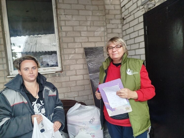 Педагог из Серпухова посетила гуманитарный лагерь Луганской Народной Республики