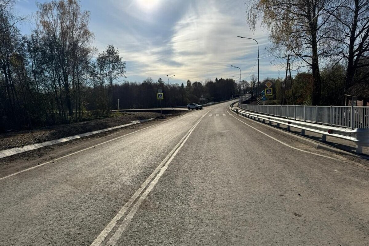 В Новоржевском районе после капремонта открыли мост через реку Селяха