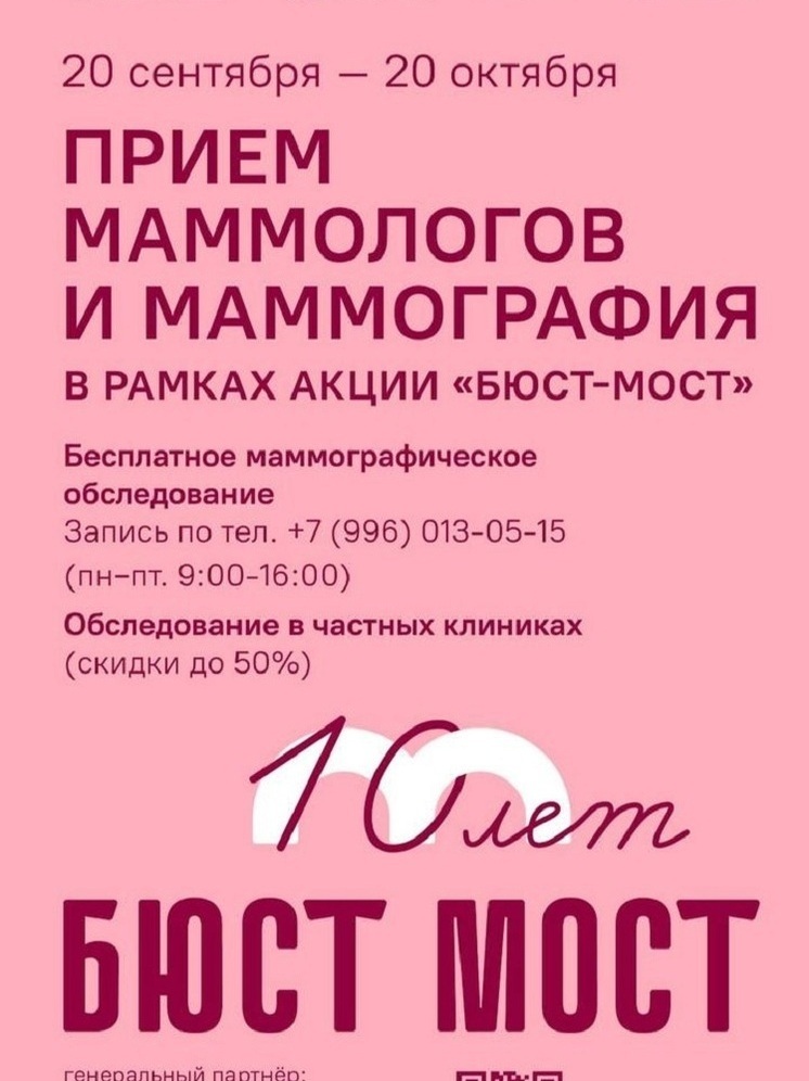 Более 3000 нижегородок прошли обследование в рамках акции «Бюст-мост»