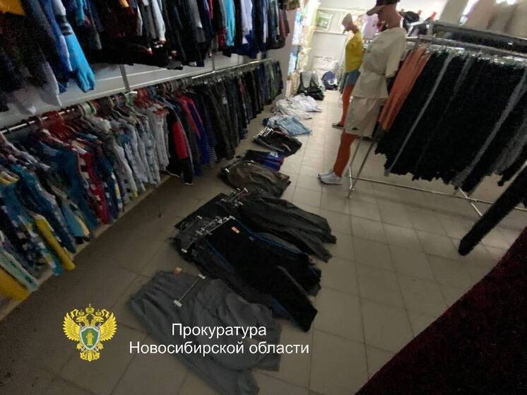 В Новосибирской области конфисковали контрафактную одежду на 6 млн в доход государства