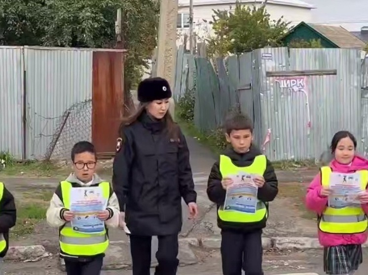 В Элисте напомнили о безопасности на дорогах в темное время суток