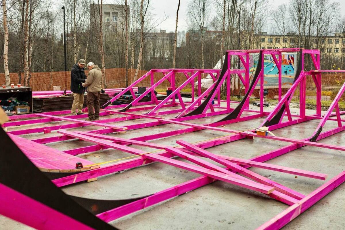 В парке «Чистый ручей» установят новую рампу для катания