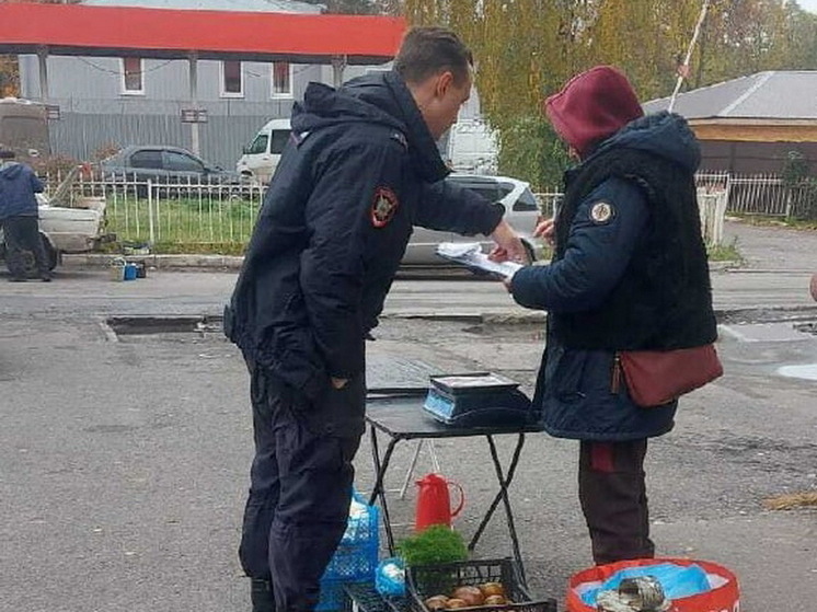 В Курске составили пять протоколов за незаконную торговлю