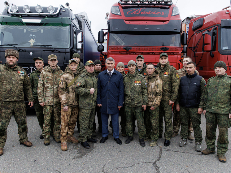 Из Чувашии в зону СВО отправлен 55-й конвой с гуманитарной помощью