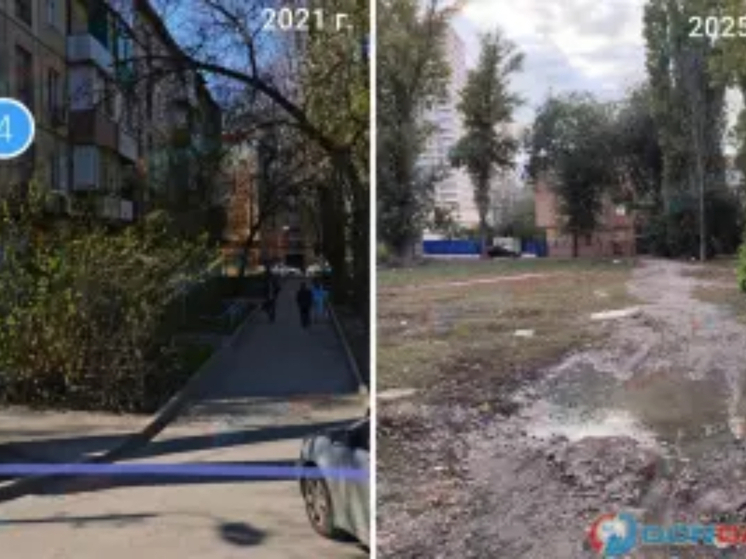 В Ростове на месте снесенного дома в Кривошлыковском находится в пустырь
