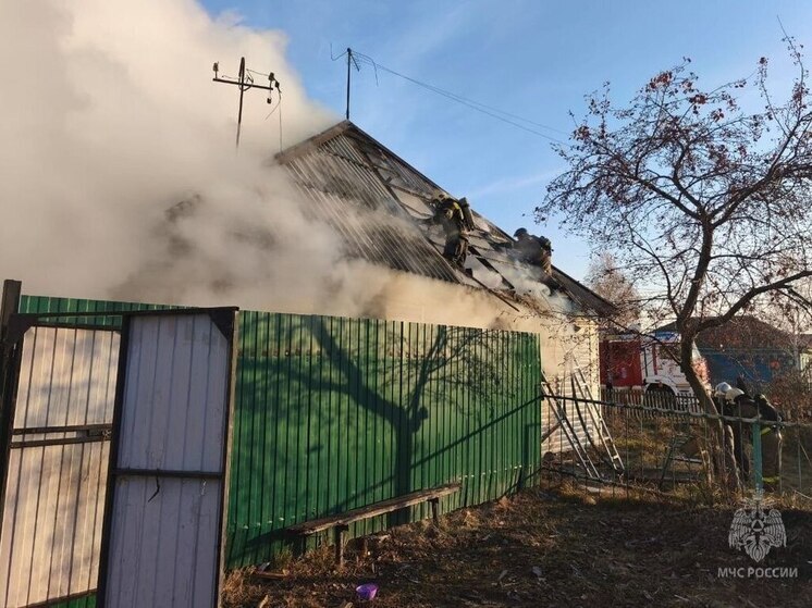 Один человек погиб на пожаре в частном доме в Омске