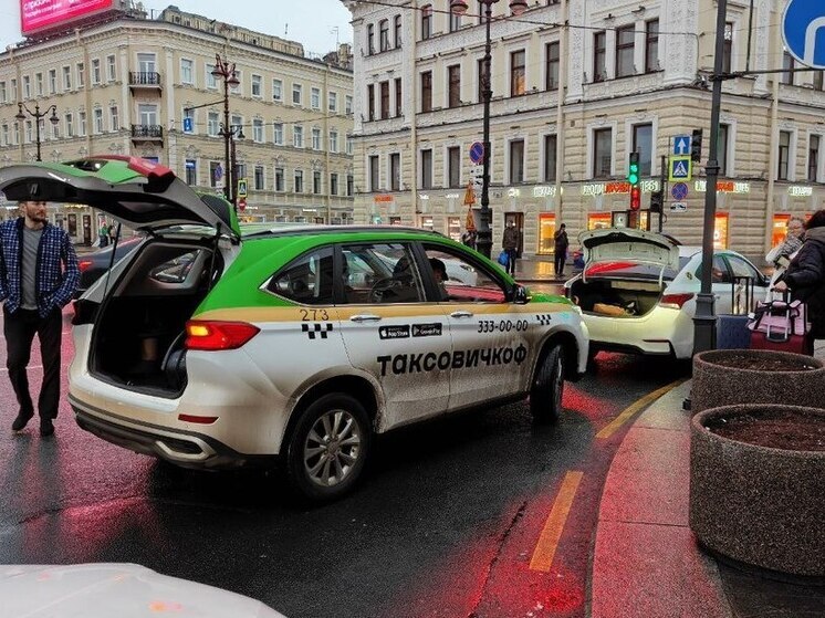 Таксисты в Петербурге обманули камеры платных парковок поднятыми багажниками