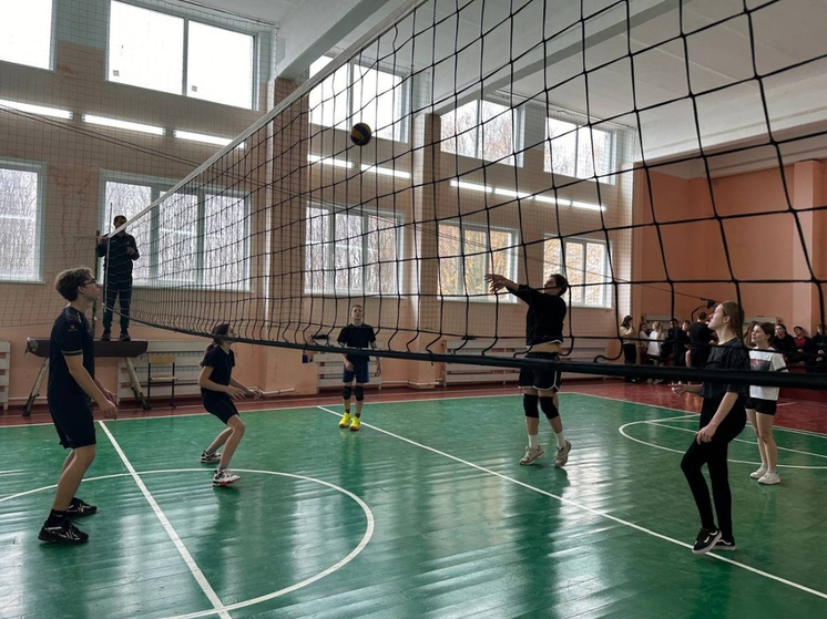 Орловские школьники из Ливенского района сразились за Кубок по волейболу