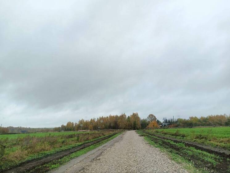 В Перемышльском районе привели в порядок дорогу