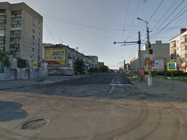 В центре Кургана в ДТП пострадала женщина