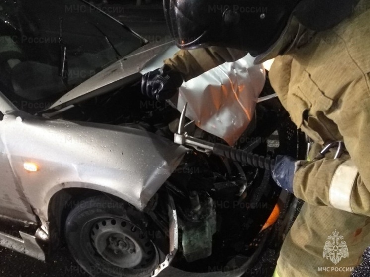 Спасатели ликвидировали последствия массового ДТП на курганской трассе