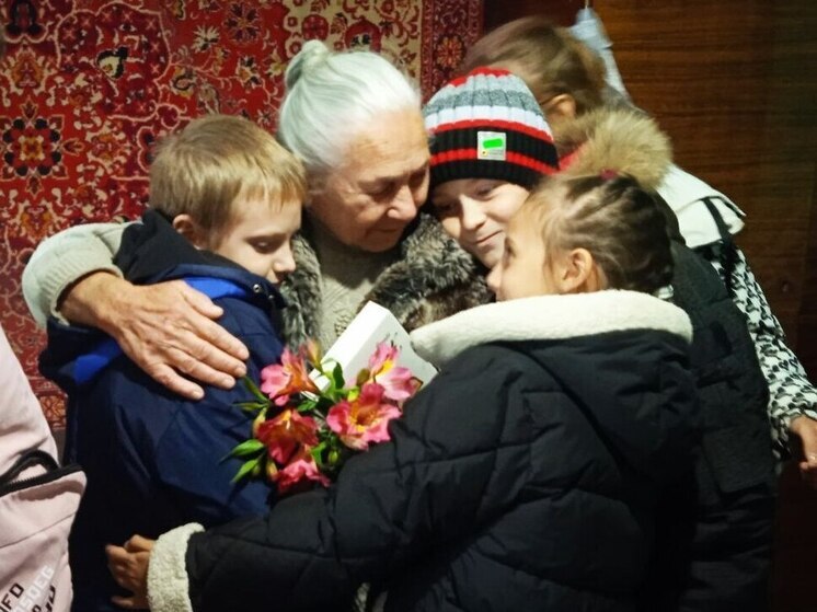 В запорожской Семёновке чествовали детей войны