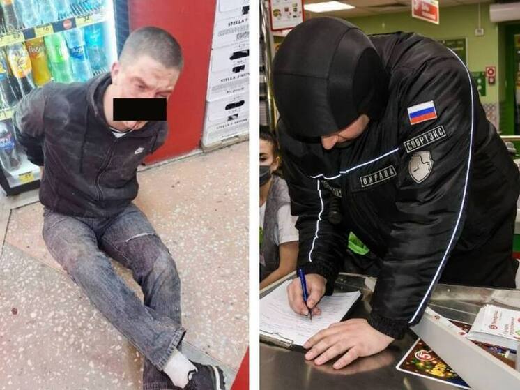 Новосибирец устроил вечер разгрома и краж в магазинах
