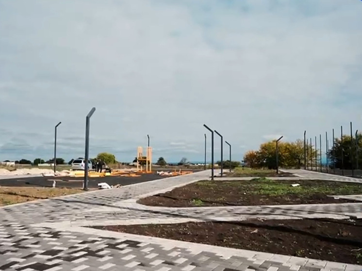 В КБР благоустраивают сквер