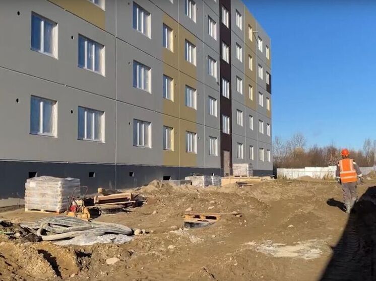 Отделку стали делать в новом доме в Беломорске
