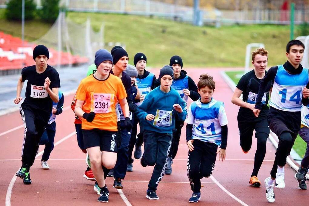 Чебоксары: юные легкоатлеты вышли на старт осеннего первенства