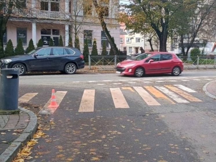 Пешеход пострадал под колесами «Тойоты» в Калининграде