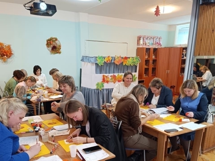 В Киришском районе прошел семинар-практикум для педагогов дошкольных учреждений