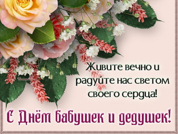 День бабушек и дедушек 28 октября: красивые картинки и открытки с поздравлениями