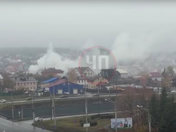 В районе Бугровки в Пензе замечен сильный дым: очевидцы делятся фото и видео