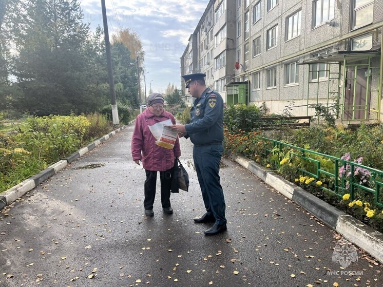 В Кимовском районе более 750 жителей вспомнили правила безопасности с МЧС