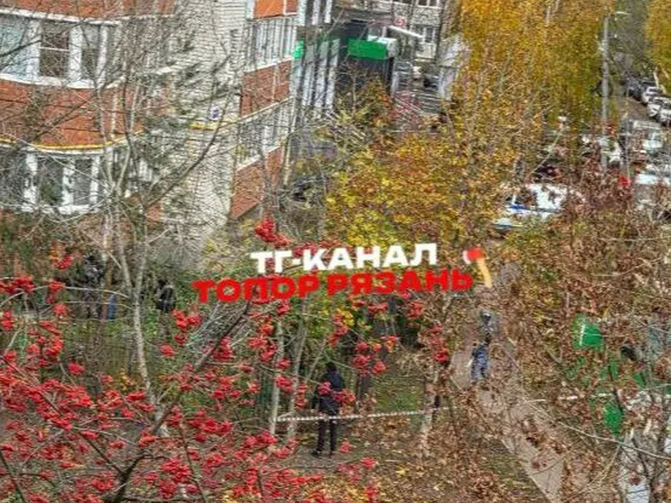 Многоэтажку в Московском районе Рязани оцепили сотрудники полиции