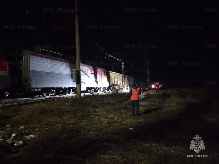 На станции Кушва сошел с рельсов грузовой состав