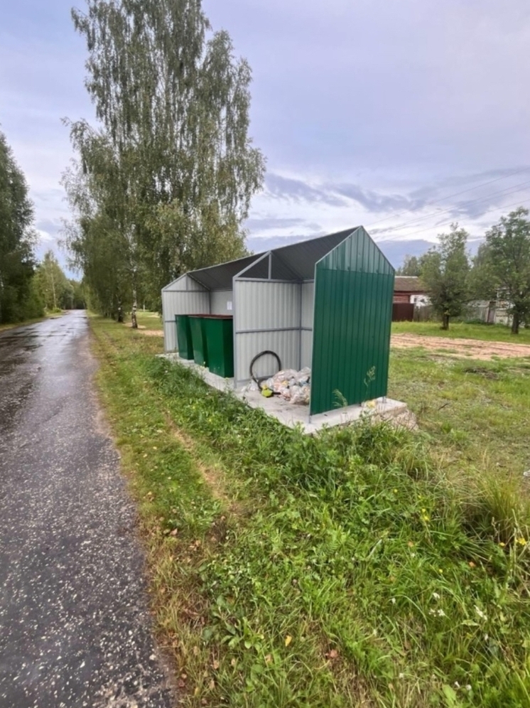 В Муромском районе прокуратура помогла организовать сбор ТБО