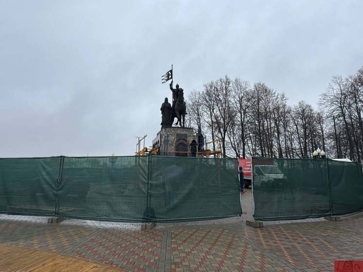 Ремонт памятника князю Владимиру выходит на финишную прямую