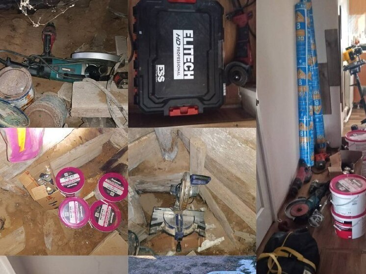 В районе Бурятии полицейские раскрыли кражу строительных инструментов на 181 тыс. рублей