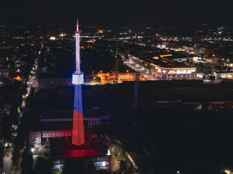 Ярославская телебашня включит праздничную иллюминацию в честь "Волонтеров Победы"