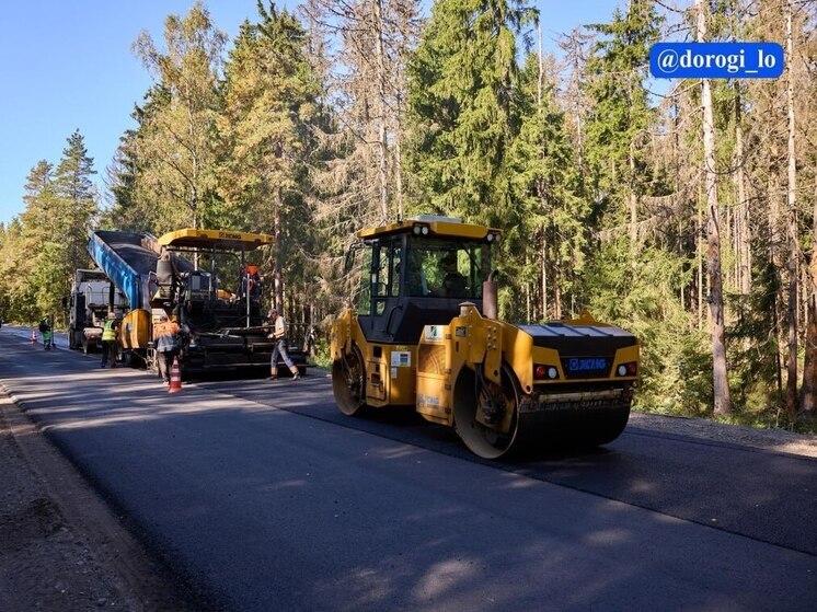 Дорожники скоро закончат ремонт дороги от «Скандинавии» до Полян