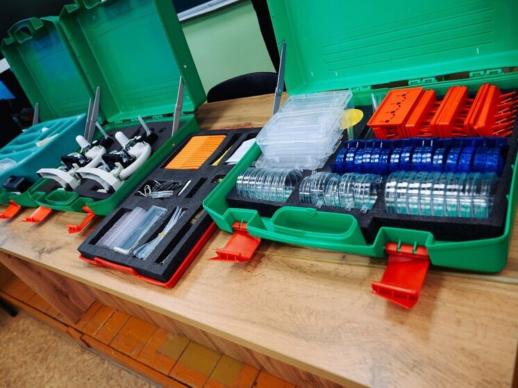 В Вурнарах открылся агротехкласс, где школьники будут изучать селекцию растений