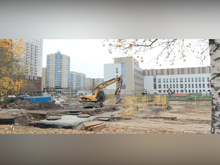 В Петрозаводске в районе Кукковка началось возведение игрового городка