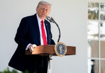 Дональд Трамп, находясь на борту №1 на пути в Малайзию, довольно сдержанно отреагировал на сообщение о завершении в России ключевых испытаний крылатой ракеты «Буревестник»