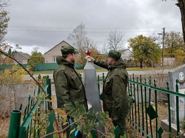 Сотрудники СК РФ Запорожья почтили память героев Великой Отечественной войны в селе Акимовка