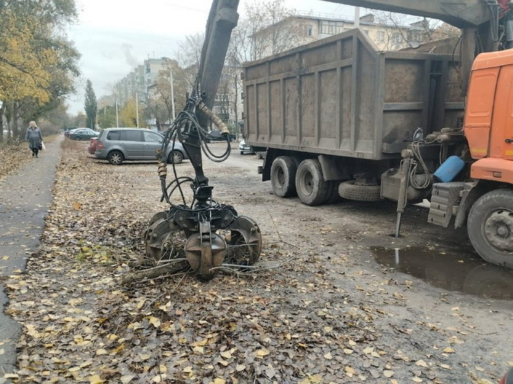 В Сеймском округе Курска вывезли 26 кубометров мусора