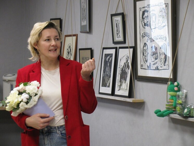 В Серпухове открылась выставка графики Надежды Ермакович «Лягух и все-все-все»