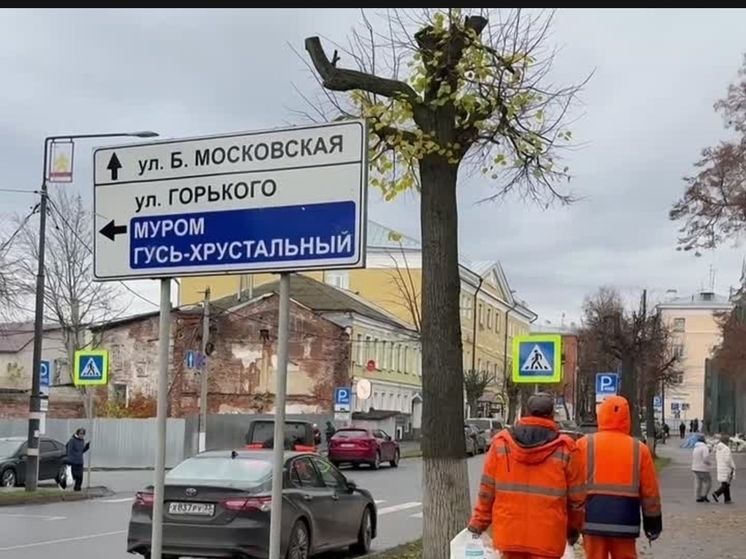 Во Владимире проводят сезонную уборку