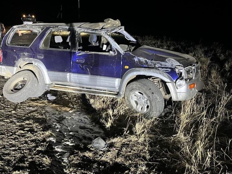 Водитель Toyota Hilux Surf погиб в ДТП в Забайкалье