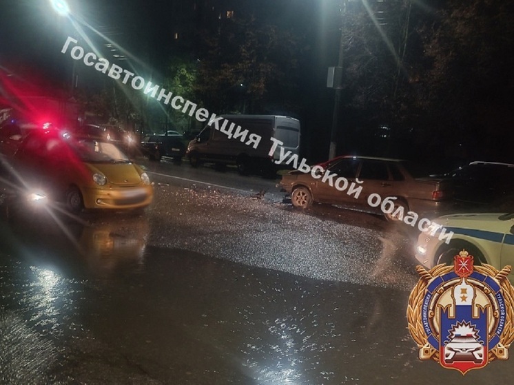 В Туле в ДТП из-за «ВАЗа» пострадал 19-летний парень