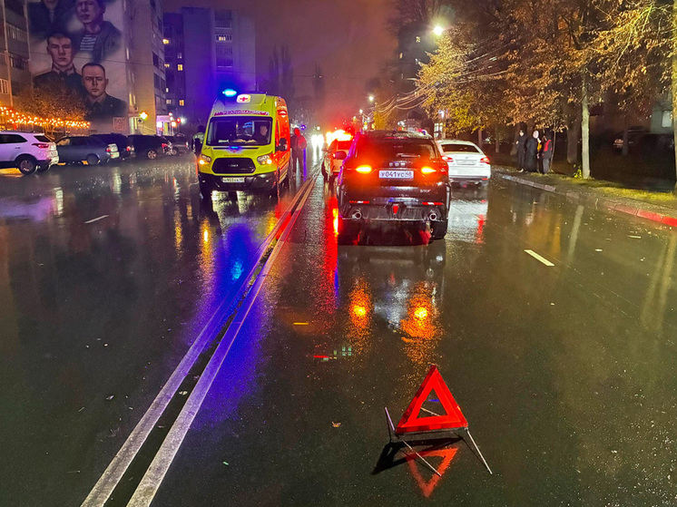 В Липецкой области пешеход пострадал в результате аварии