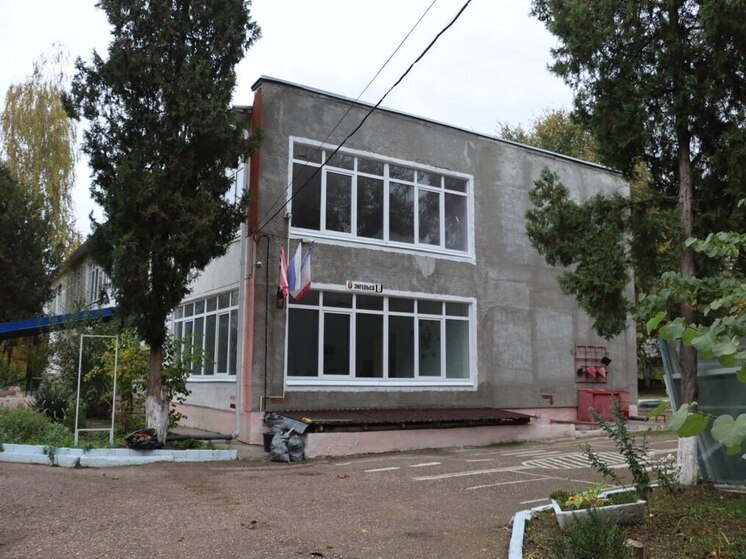 В детском саду Керчи «Жемчужинка» завершилась замена окон