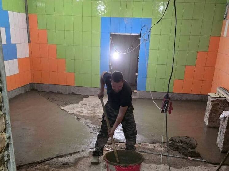 Ремонт общественной бани в поселке Новосельский закончат к 1 декабря