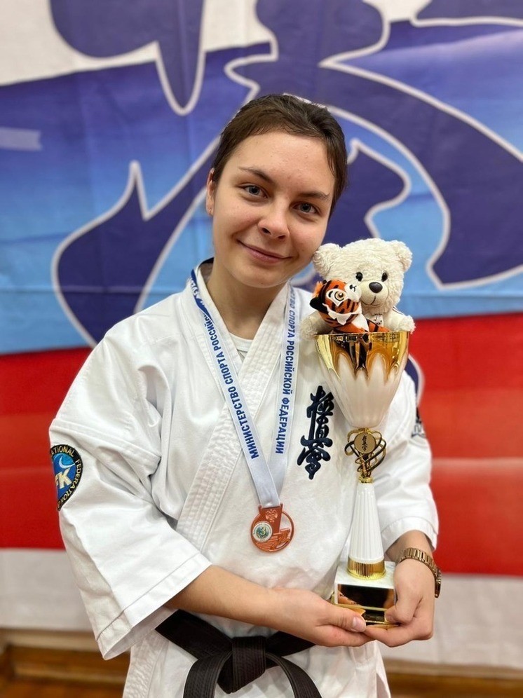 Пензенская юниорка стала призером всероссийских соревнований по киокусинкай