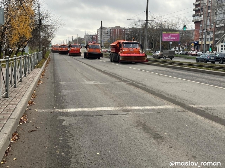 Череповецкие коммунальщики отрепетировали уборку снега