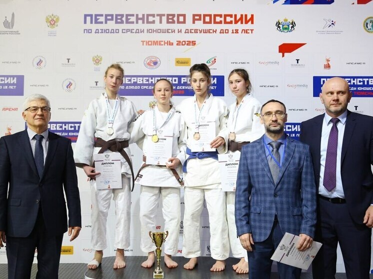 Тюменские дзюдоистки триумфально выступили на первенстве России