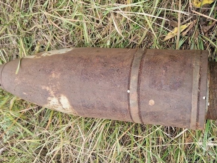 В Красногвардейском районе нашли танковый снаряд времен Великой Отечественной войны