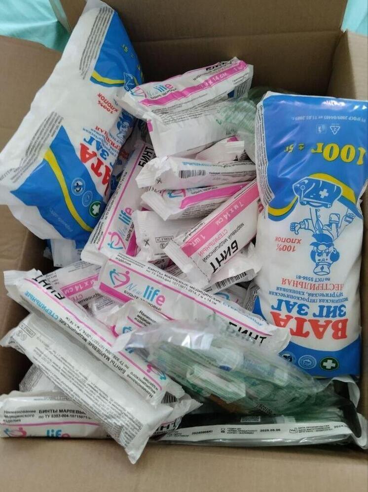 Медицинское учреждение Запорожской области получило гуманитарный груз из Дагестана