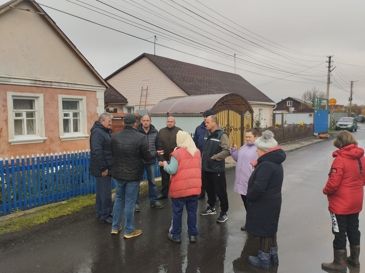 На улице Прилужной в Курске установят барьеры для отвода воды